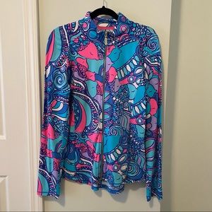 Lilly Pulitzer Sea Jewels Luxletic Jacket - NWOT